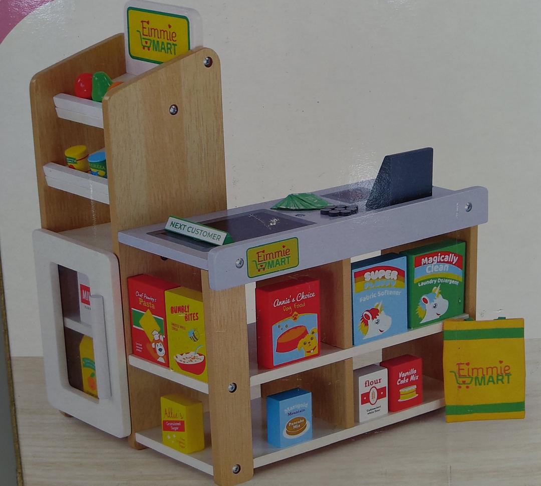 Eimmie Grocery Store Check Out Counter For 14" and 18" dolls