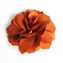Camellias Flower Hair Clip and Brooch Pin 1 PCS(A74)(Orange)