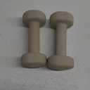 Yes4All Neoprene Coated Dumbbell Hand Weight Sets of 2 , Anti-roll, Anti-Slip, Hexagon Shape,  F. Charcoal Gray - 7lbs 