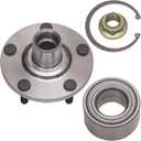 TUCAREST 518508 x2 Front Wheel Bearing and Hub Compatible with 1992-2003 to-yota Camry, 99-03 Solara (for 2.2L and 2.4L Engine) /1999-2003 Le-xus RX300 w/AWD Only [5 Stud Hub Repair Kit]