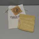 CraftsOfEgypt Natural Loofah Sponge  Egyptian Luffa Body Scrubber Pack of 1 for Men & Women, Natural Bath & Shower Loofah Exfoliator, All Natural Loofah Sponges for Face Back & Body, 6" x 6"