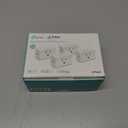 Kasa Smart Plug Mini 15A, Smart Home Wi-Fi Outlet Works with Alexa, Google Home & IFTTT, No Hub Required, UL Certified, 2.4G WiFi Only, 4-Pack(EP10P4) , White