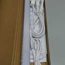 Under Cabinet Lighting Plug in, 16 Inch 1 Pc, Linkable AC120V 3CCT 3000K/4000K/5000K Ultra Slim, LED Under Cabinet Lights for Counter Light, Kitchen, Shelf, Sink, Workshop, Desk, White