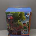 EagleStone Kids Adjustable Arcade Basketball Hoop with LED Lights & Scoreboard, 4 Balls Ball Storage Net, Indoor Outdoor Carnival Basketball Game Set for Boys & Girls Ages 3-12, Pump Included