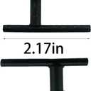 TAODAN 1 Set 5 Sizes Replacement Drill Chuck Key Wrench Premium Steel Drill Clamping Tool Chuck Diameter 1/4 Inch 3/8 Inch 1/2 Inch 5/8 Inch 3/4 Inch