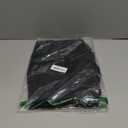 SHANY Collapsible Makeup Tools Travel Mesh Bag  Large See-Thru Travel Tote with Shoulder Straps  Water-Resistant with Zippered Pockets  Black