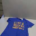 Blue and Gold Game Day Group for High School Football T-Shirt M