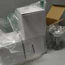 Hapivida Ice Cream Cup, 4Pcs Stainless Steel Serving Dessert Bowls Cups Sauce Bowls Mini Round Footed Yogurt Snack Candy Cups for Salad Fruit Pudding Birthday Party