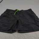 SILKWORLD Men's Swim Trunks Quick Dry Beach Shorts with Pockets, US M, Grey