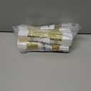 3 x L LIKED Pack of 500 Currency Band Self Sealing Currency Straps Bands Money Bill Wrappers (Gold $10000-500 PCS)
