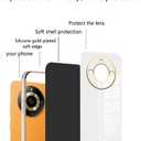 Compatible with Realme 11 Pro Plus Case Silicone Pink, Plating for Realme 11 Pro Plus Phone Case Shockproof Thin and Soft Cover (White)