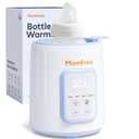 Bottle Warmer, 8-in-1 Fast Baby Bottle Warmer for Breastmilk and Formula,Milk Warmer with Accurate Temperature Control and Automatic Shut-Off,Multifunctional Bottle Warmers for All Bottles(Blue)