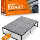Meliusly Heavy Duty Bunkie Board Full Size (54x75) - Non-Slip Breathable Bed Support Board for Slatted Bed Frame, Anti-Sag Under Bed Support, Noise Minimizing Moisture Resistant Bed Board