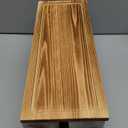 Large Cable Management Box, White Washed Wood Cord Organizer Box for Desk, Floor, Office to Hide Extension Cords Power Stripes Surge Protectors Chargers Wires