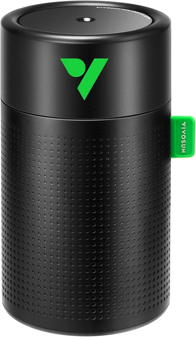 VIVOSUN AeroStream U075 USB Humidifier, 750ml Cool Mist Mini Humidifier with 2 Mist Modes, Auto Shut-Off, Smart Remote Control with VGrow, Designed for Small Grow Tents/VGrow