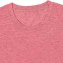 Baseball Game Day T-shirt Mom Fun Ladies Printed retro baseball pattern casual short-sleeved top Pink-S (Pink)