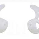 Earmold Silicone Fin Earbud EarMold Earpods for Surveillance Earpieces TwoWay Radios (Pair)