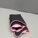 Scalloped Desk Mat Large Scalloped Piping Cute Desk Mat Aesthetic Preppy Table Pad Large Nonslip Pad with Edge Stitching Waterproof Gaming(Pink,31.5 x 15.75 Inches)