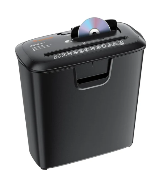 Bonsaii Paper Shredder for Home Use, 8-Sheet Strip Cut Home Office Shredder, CD/Credit Card Shredder Machine , 3.4 Gallons Wastebasket (S120-C) 