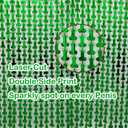 Bachelorette Party Decorations Foil Fringe Curtain, 2-Pack Girls Night Supplies Funny Metallic Streamers, Naughty Tinsel Backdrop for Hen Parties Bridal Shower Adult Birthday (Green)
