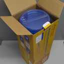 10 Pack 17oz Reusable Freezer Storage Containers with Twist Top Lids Airtight, Clear Plastic Food Storage Meal Prep Containers for Leftover Lunch Fruit Salad Snack, Small Soup Container Microwave Safe