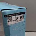 Single Serve Coffee Maker, Iced and Hot Coffee Machine for K Cup & Grounds, Compact Design, 40oz Removable Water Reservoir, 6 to 24 Oz Brew Sizes, Fits 7.3" Travel Mug, Black