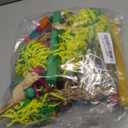 Bird Hammock Toys Parakeet Perches Swing, 3in1 Detachable Parrot Cage Accessories, Wooden Hanging Chew Toys for Medium Conure Cockatiel Quaker Lory