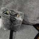 Indoor Dog House, Elevated Foldable Dog Cave Bed with Removable Plush Mat for Medium Dogs and Cats Up to 20.8 Inches Long