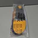 Plantar Fasciitis Relief Arch Support Inserts Flat Feet Orthotics para Orthopedic Insole Men Women Absorb Shock Supination Correction Standing All Day Boot Work Shoe Insoles Size(12-12 1/2) (Yellow)