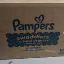 Pampers Swaddlers Diapers, Size 3 (13-26 lbs), 168 Count, Absorbent, Keeps Baby Dry and Comfortable, Skin Safe Disposable Baby Diaper