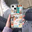 Christian Quotes Case for iPhone 13,Aesthetic Vintage Jesus Bible Verses Pattern Case,Trendy Soft TPU Bumper Case Compatible with iPhone 13