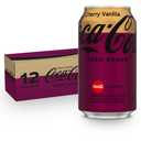 Coca-Cola Zero Sugar Cherry Vanilla, 12 Fl Oz Cans, 12 Pack (EXP: 06/08/2026)