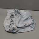 Waterproof Tablecloth with Elastic Tablecloth for Round Tables 36"-70" for Indoor Outdoor Patio Use, 36Inch, White and Gray Marble