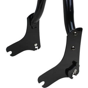 YHMOTO 22" Detachable Passenger Backrest Sissy Bar Quick Release Fit For Harley Davidson Touring Models Harley Touring Road King Electra Glide Street Glide FLHR FLHX FLHT FLTR 1997-2008