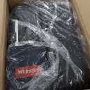 Wrangler Smart Spinner Hardside Luggage, 22-Inch Carry-On, Black