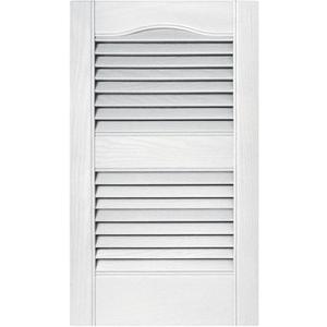 BUILDERS EDGE TV817273 PR 15x48 WHT Shutter