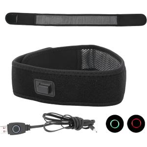 Heating Head Wrap, Headache Relief Headband, Electric Heated Head Belt, Electric Head Scalp Heating Belt with 3 Temperature Levels, for Migraines, Neck, Arms, Legs Stress Relaxing