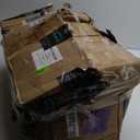 All Terrain Knee Scooter for Adults, Foldable Rolling Knee Scooter with DIY Stickers & Shock Absorber, Steerable Knee Walker for Broken Foot, Ankle Injuries & Surgery, Better Crutch Alternative (Dark Blue)