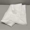 Simplebrand Sheer White Curtains 96 Inches Long, Light Filtering Rod Pocket Solid Color Window Sheer Curtain Panels, Elegant Curtains & Drapes for Living Room, Bedroom 2 Panels (White, 59" W x 96" L)