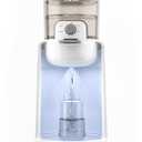 Water Warmer, HEYVALUE Instant Baby Bottle Warmer, Fast Formula Maker Instantly Dispenses with Night Light, 24/7 in 3 Temperatures Control, Detachable Tank Ivory