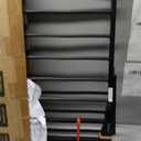 29"-40" Baby Gate for Stairs, Auto Close Stroller Friendly Dog Gate Indoor for Doorways, Pressure Mounted Baby Gate, Easy Walk Through Gate for Children & Pets, Black