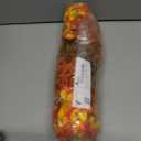 Alupssuc 20 Bundles Artificial Fall Flowers for Outdoors Decoration, Faux Pansies Fake Mums Flowers Plants, UV Resistant No Fade Realistic Silk Pansy for Porch Planter Garden Patio Yard, Autumn Orange