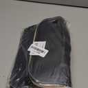 OCHEAL Makeup Bag, Portable Cosmetic Bag, Large Capacity Travel Makeup Case Organizer, Black For Women Toiletry Bag for Girls Traveling With Handle and Divider