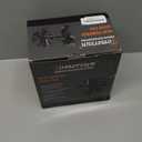 Tomersun Wood Stove Fan Heat Powered Stove Fan Heater Fireplace Fan for/Pellet/Wood Burner/Fireplace, with Thermometer (XX Large)