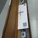 monTEK Ultra Slim Fixed TV Wall Mount for 43–95 inch TVs Holds 150 lbs