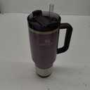 STANLEY Quencher H2.0 Tumbler with Handle and Straw 40 oz | Flowstate 3-Position Lid | Cup Holder Compatible for Travel | Insulated Stainless Steel Cup | BPA-Free | Fluted Wisteria Shine