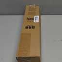 TVWOO Gold Wrap Around Curtain Rods:5/8" Small Blackout Adjustable Window Curtain Rod for Bedroom Kitchen Apartment Renter Friendly,Room Darkening Curved Drapery Rods Easy Install,Brass Golden 28-48"