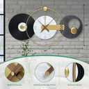 36x20 Inches Large Wall Clocks for Living Room, Modern Silent Non-Ticking Decorative Clock for Kitchen, Bedroom, Home & Office Decor