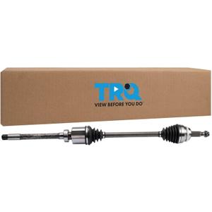 TRQ Front Passenger Side CV Axle Assembly Compatible with 2013-2020 Toyota Sienna AWD 2011-2012 Sienna V6 3.5L AWD