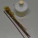 Cocorrna Reed Diffuser - Warm Vanilla Scented Diffuser with 8 Sticks Home Fragrance Reed Diffuser for Bathroom Shelf Decor (6.7 Ounce/1pack)